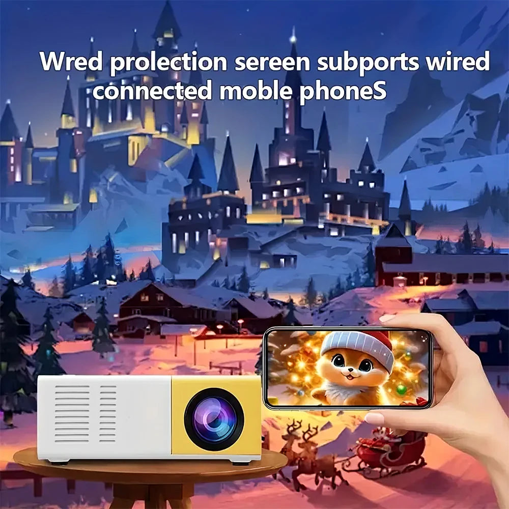 Mini proyector portátil 1080p