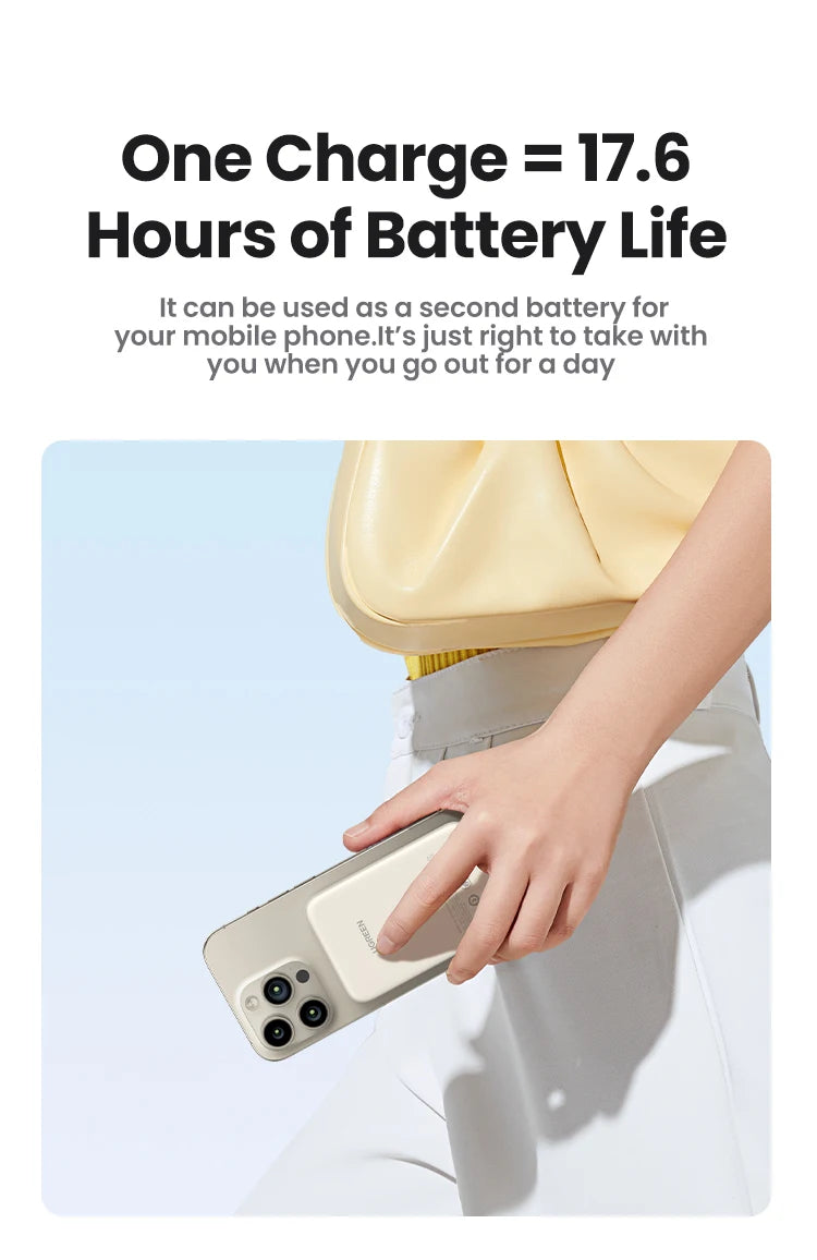Bateria Externa Inalámbrica Magsafe 5000mAh