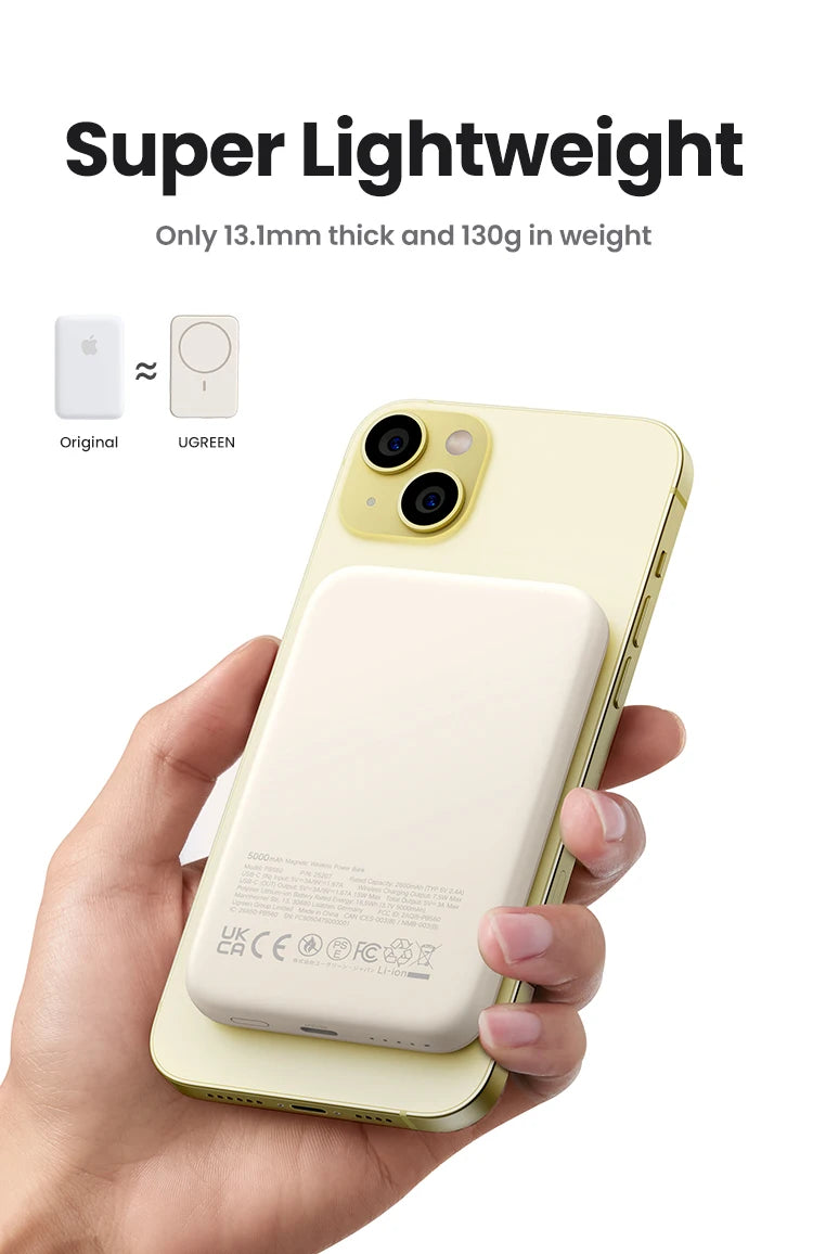 Bateria Externa Inalámbrica Magsafe 5000mAh