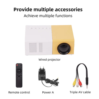Mini proyector portátil 1080p